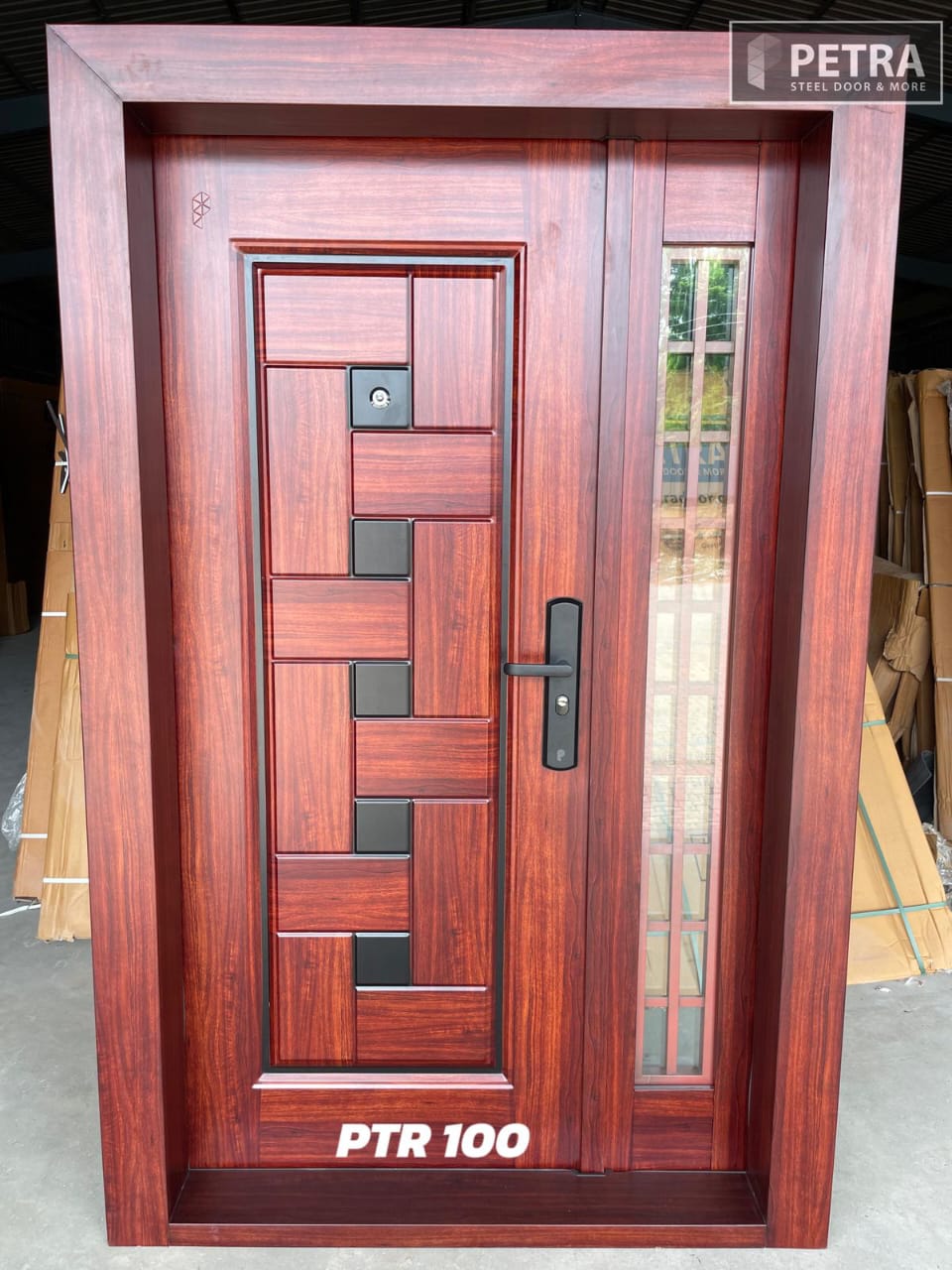 PTR 100 Mother and Sun Glass Door